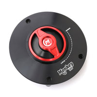 Red fuel cap Fit Honda Monkey 125 2018-2022 REVO Logo Engraved Quick Lock Fuel Cap