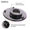 Detail of fuel cap Fit Honda Monkey 125 2018-2022 REVO Logo Engraved Quick Lock Fuel Cap