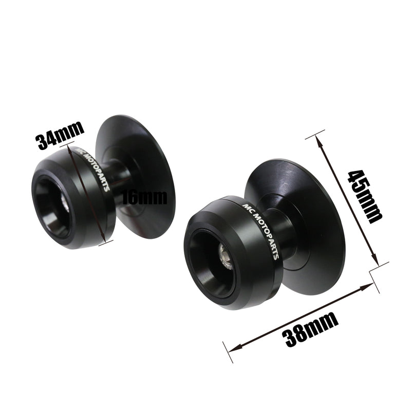 Fit Aprilia TWALL 6mm Swingarm Spools - MC Motoparts