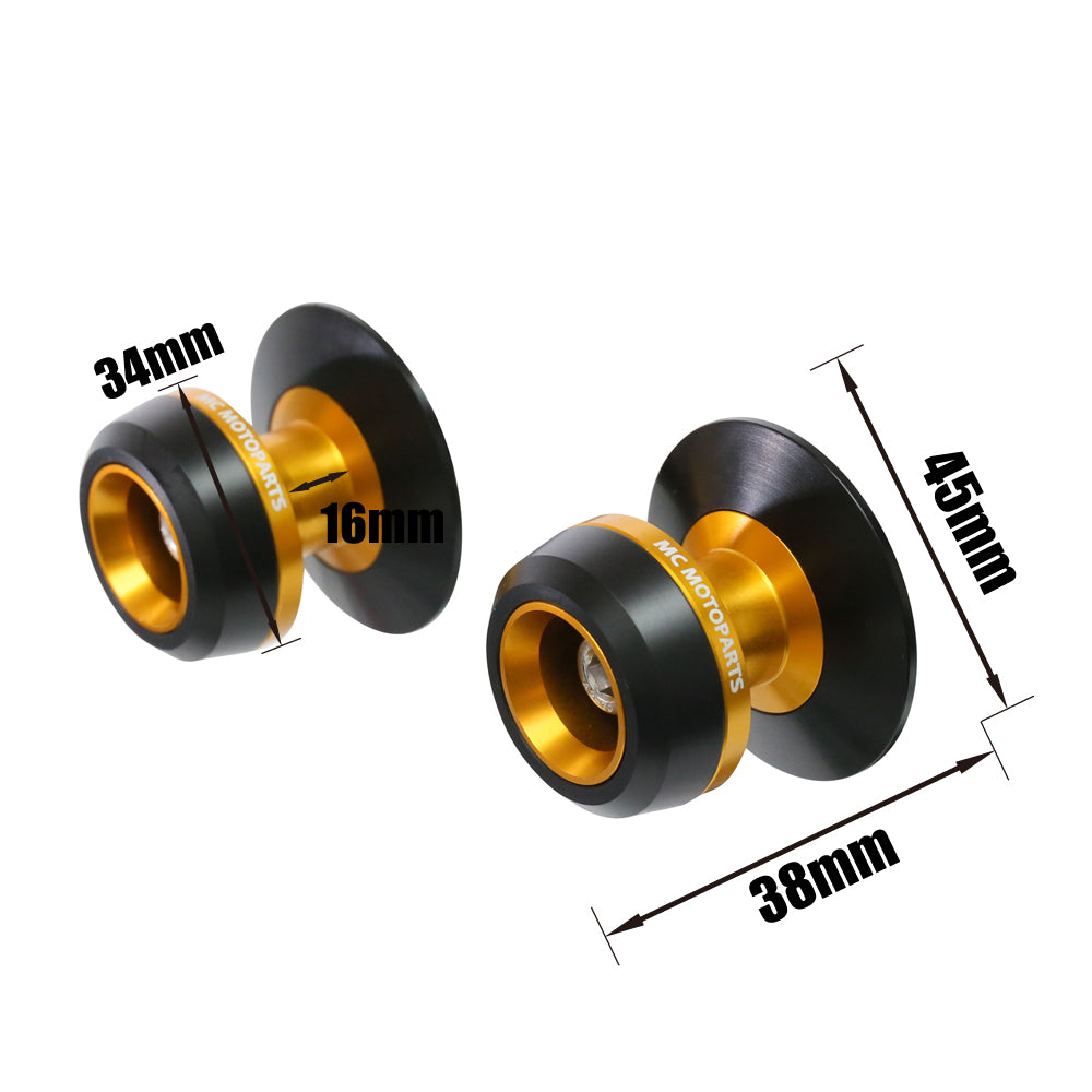 Fit BMW TWALL 8mm Swingarm Spools - MC Motoparts