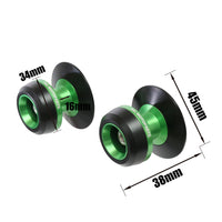 Fit Kawasaki TWALL 10mm Swingarm Spools - MC Motoparts