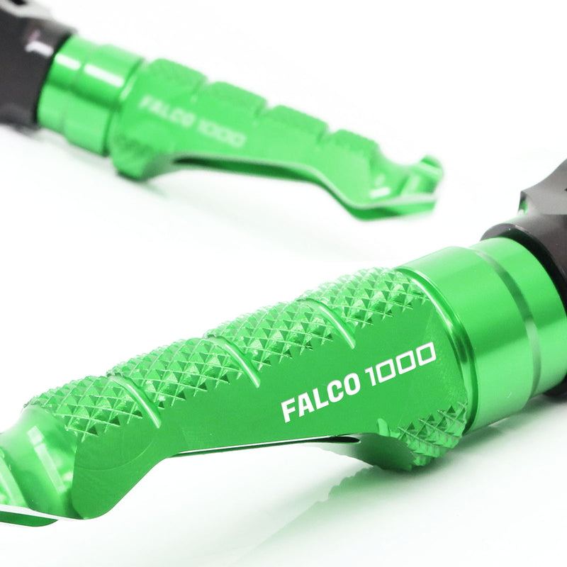 Aprilia FALCO1000 engraved front rider foot pegs