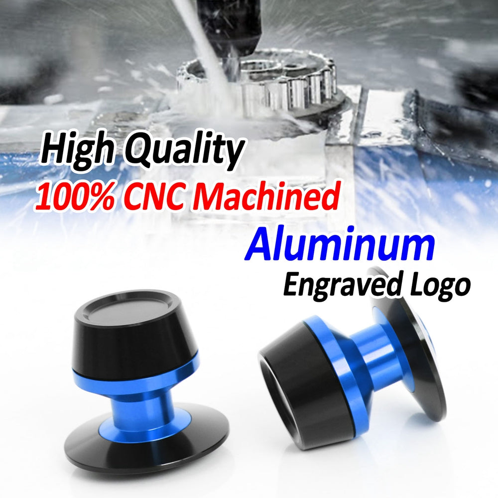 Fit Yamaha Tracer 700 16-17 Logo Engraved S-Fight 6mm Swingarm Spools - MC Motoparts