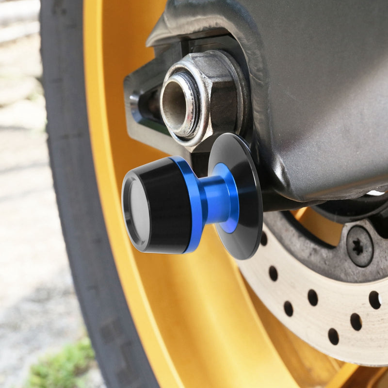 Fit Yamaha YZF R1 19-20 Logo Engraved S-Fight 6mm Swingarm Spools - MC Motoparts