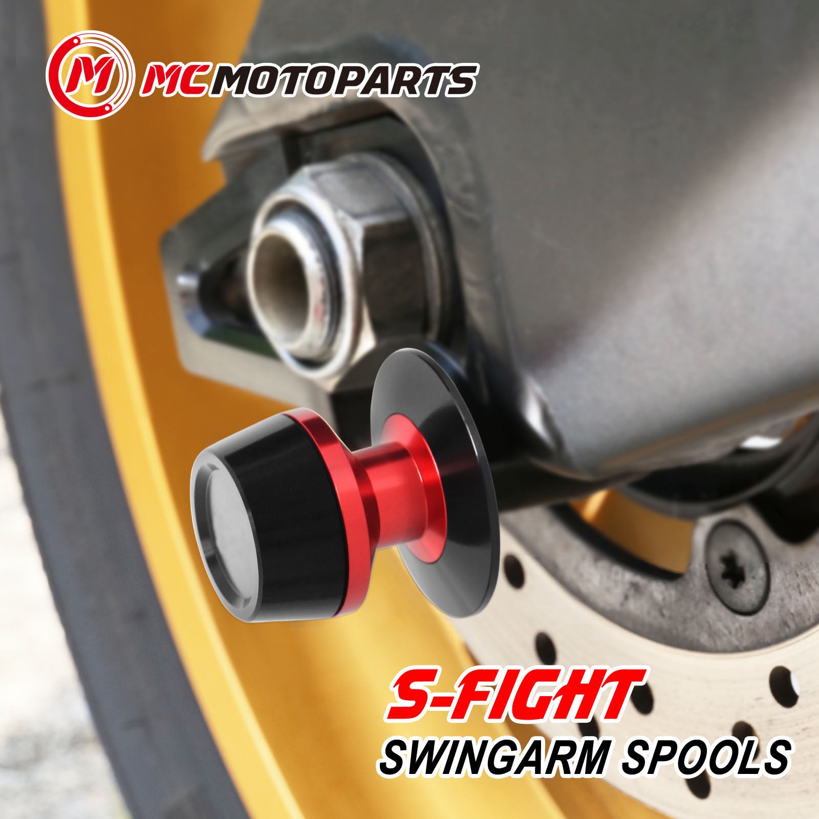 Fits Ducati 899 959 Panigale Monster 821 Racing 6mm Swingarm Spools