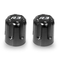 Fit Yamaha YZF R3 Engraved Logo Tire Valve Stem Caps - MC Motoparts