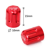 Fit Honda Monkey 125 Engraved Logo Tire Valve Stem Caps - MC Motoparts