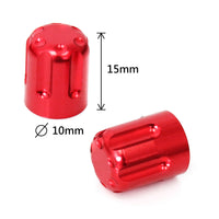 Fit Yamaha MT03 MT09 MT10 Engraved Logo Tire Valve Stem Caps - MC Motoparts