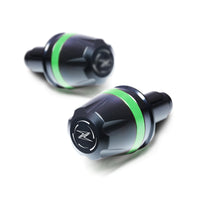 Fit Kawasaki Z1000 Z800 Z900RS Engraved V-Ranger Bar Ends - MC Motoparts