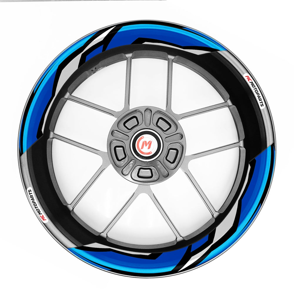 J06 Removable 2-Piece Rim Sticker For MV Agusta F4 Brutale