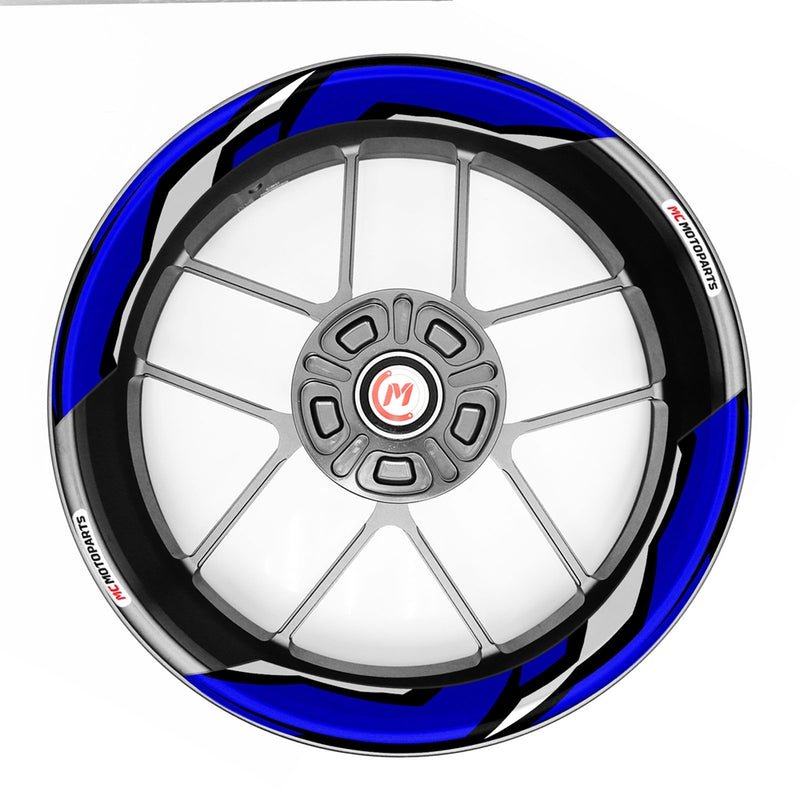 J06 Removable 2-Piece Rim Sticker For MV Agusta F4 Brutale