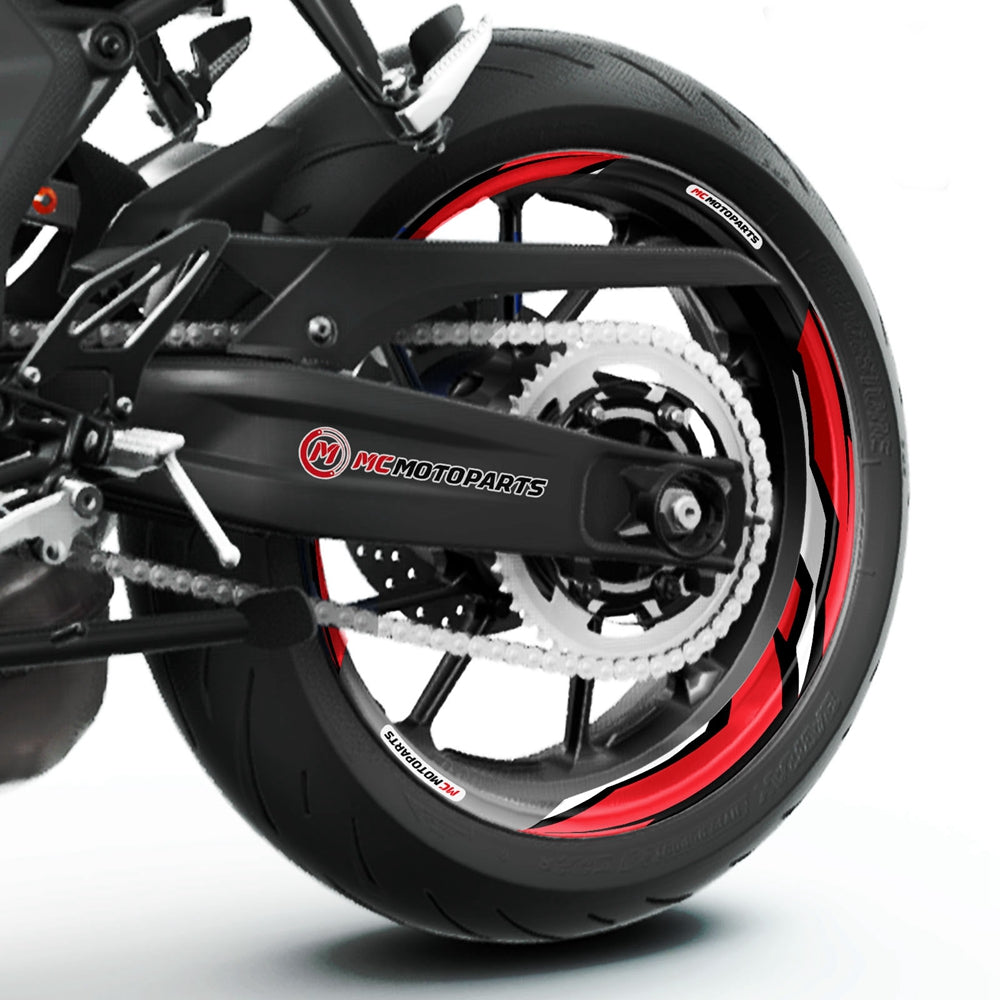 J06 Removable 2-Piece Rim Sticker For MV Agusta F4 Brutale