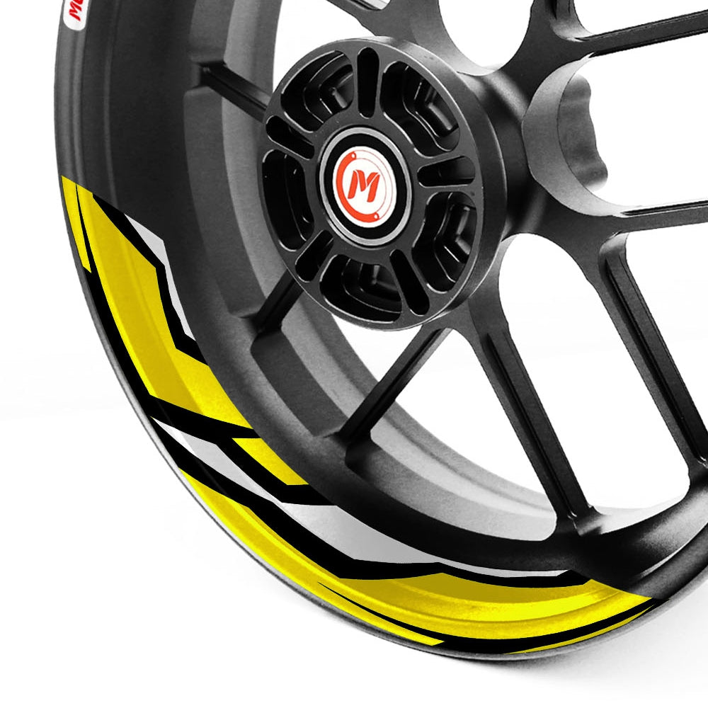J06 Removable 2-Piece Rim Sticker For MV Agusta F4 Brutale