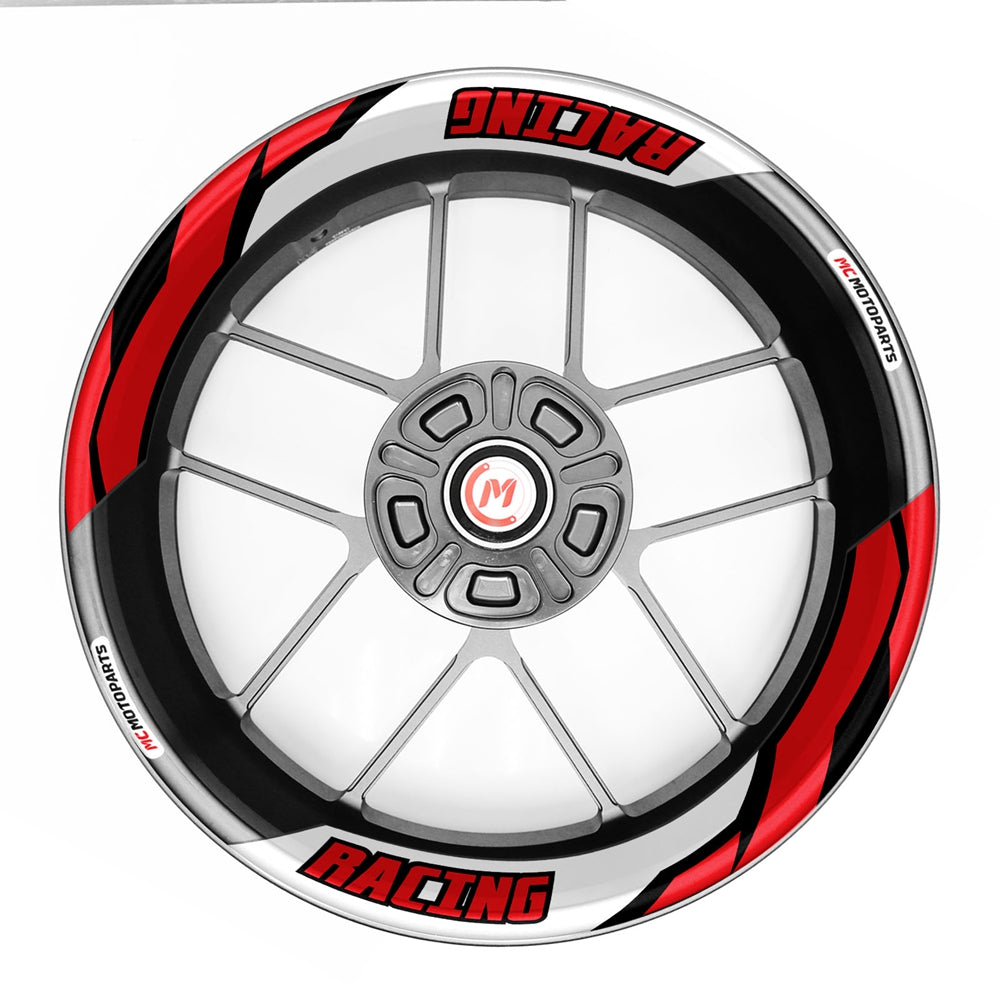 J07 Removable 2-Piece Rim Sticker For Suzuki GSXR1000