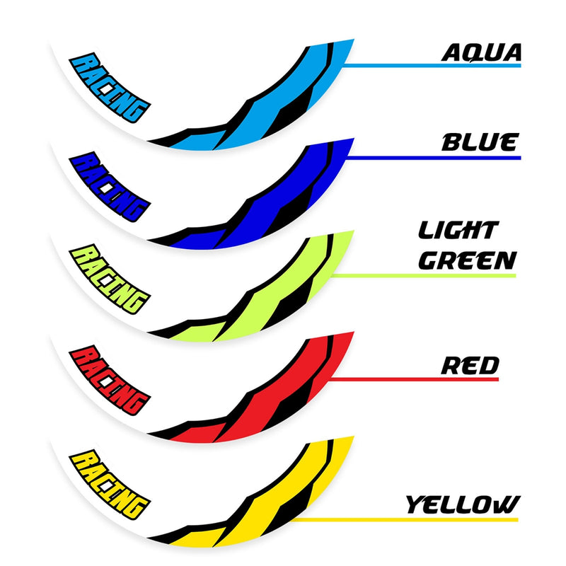 J07 Removable 2-Piece Rim Sticker For Suzuki GSXR1000