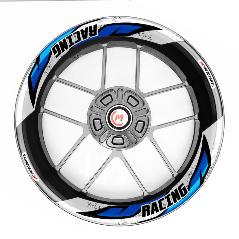 J08 Removable 2-Piece Rim Sticker For Triumph Street Twin