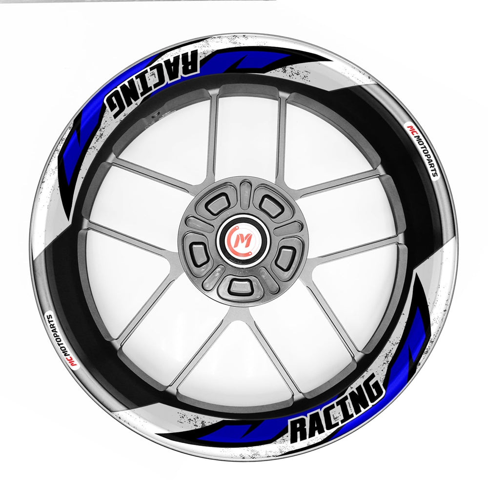 J08 Removable 2-Piece Rim Sticker For Triumph Street Twin