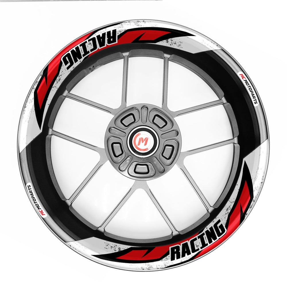 J08 Removable 2-Piece Rim Sticker For Triumph Street Twin