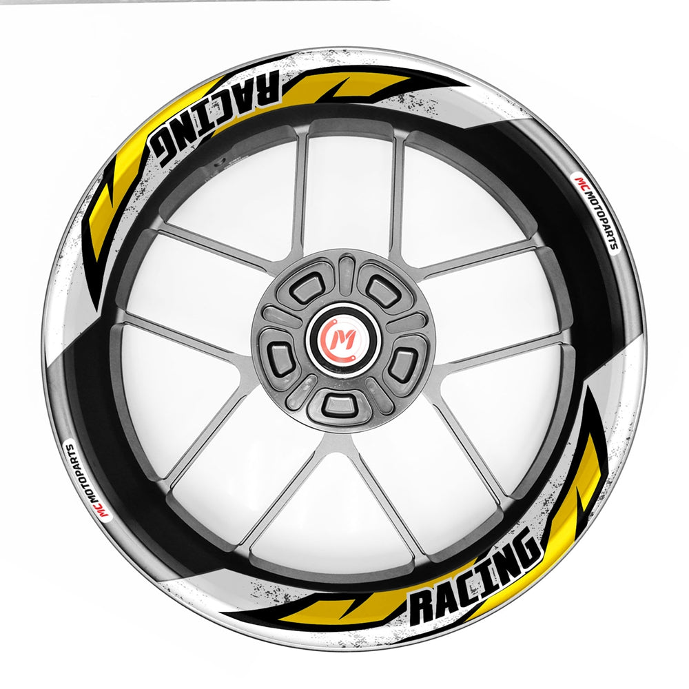 J08 Removable 2-Piece Rim Sticker For Triumph Street Twin