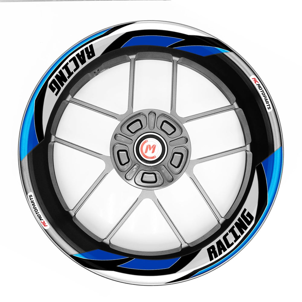 J09 Removable 2-Piece Rim Sticker For Yamaha R1 R3 R6