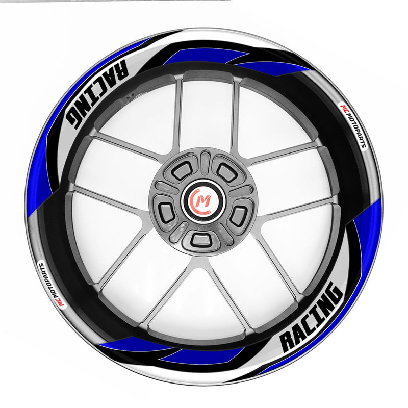 J09 Removable 2-Piece Rim Sticker For Yamaha R1 R3 R6