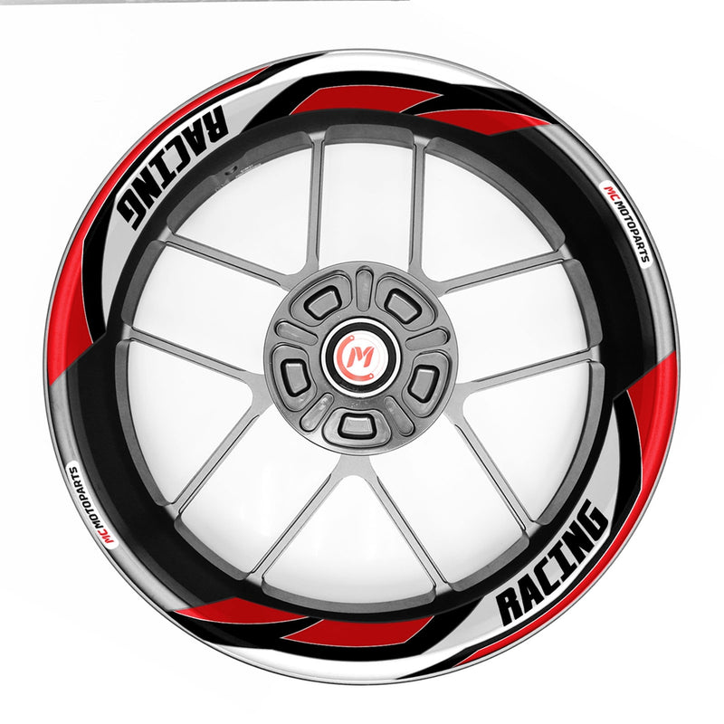 J09 Removable 2-Piece Rim Sticker For Yamaha R1 R3 R6