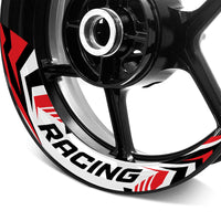 S12 17 inch Rim Front & Rear Removable 2-Piece Rim Sticker For Honda CB650F CB650R CBF650