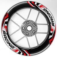 S12 17 inch Rim Front & Rear Removable 2-Piece Rim Sticker For Honda CB650F CB650R CBF650
