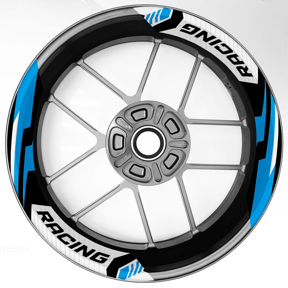 S13 17 inch Rim Front & Rear Removable 2-Piece Rim Sticker For Honda CBR1000RR-R Fireblade