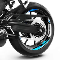 S13 17 inch Rim Front & Rear Removable 2-Piece Rim Sticker For Honda CBR1000RR-R Fireblade