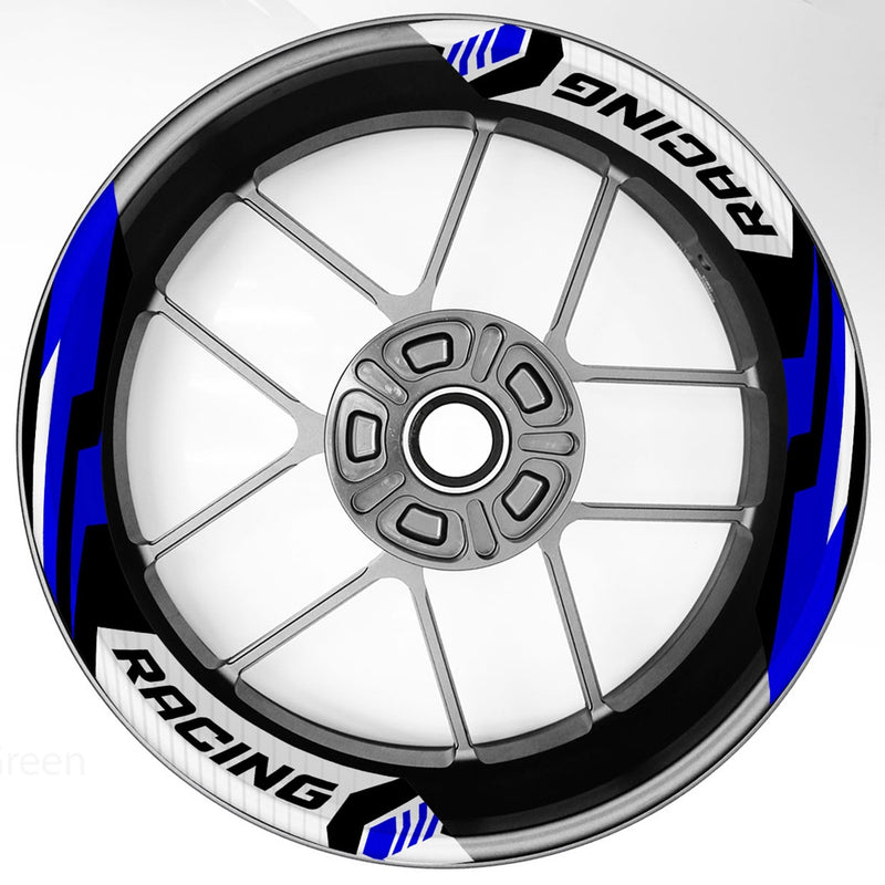 S13 17 inch Rim Front & Rear Removable 2-Piece Rim Sticker For Honda CBR1000RR-R Fireblade