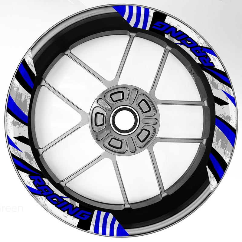 S14 17 inch Rim Front & Rear Removable 2-Piece Rim Sticker For Honda CB900F CB600F Hornet