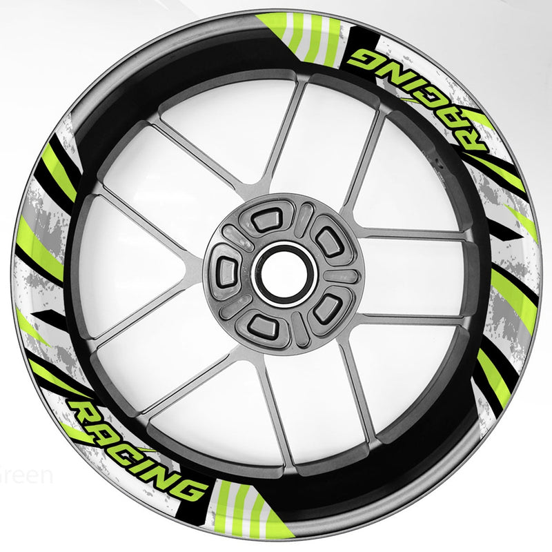 S14 17 inch Rim Front & Rear Removable 2-Piece Rim Sticker For Honda CB900F CB600F Hornet