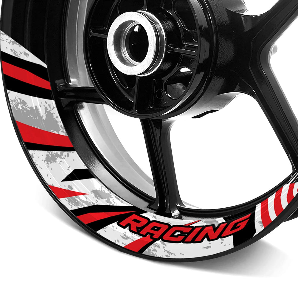 S14 17 inch Rim Front & Rear Removable 2-Piece Rim Sticker For Honda CB900F CB600F Hornet