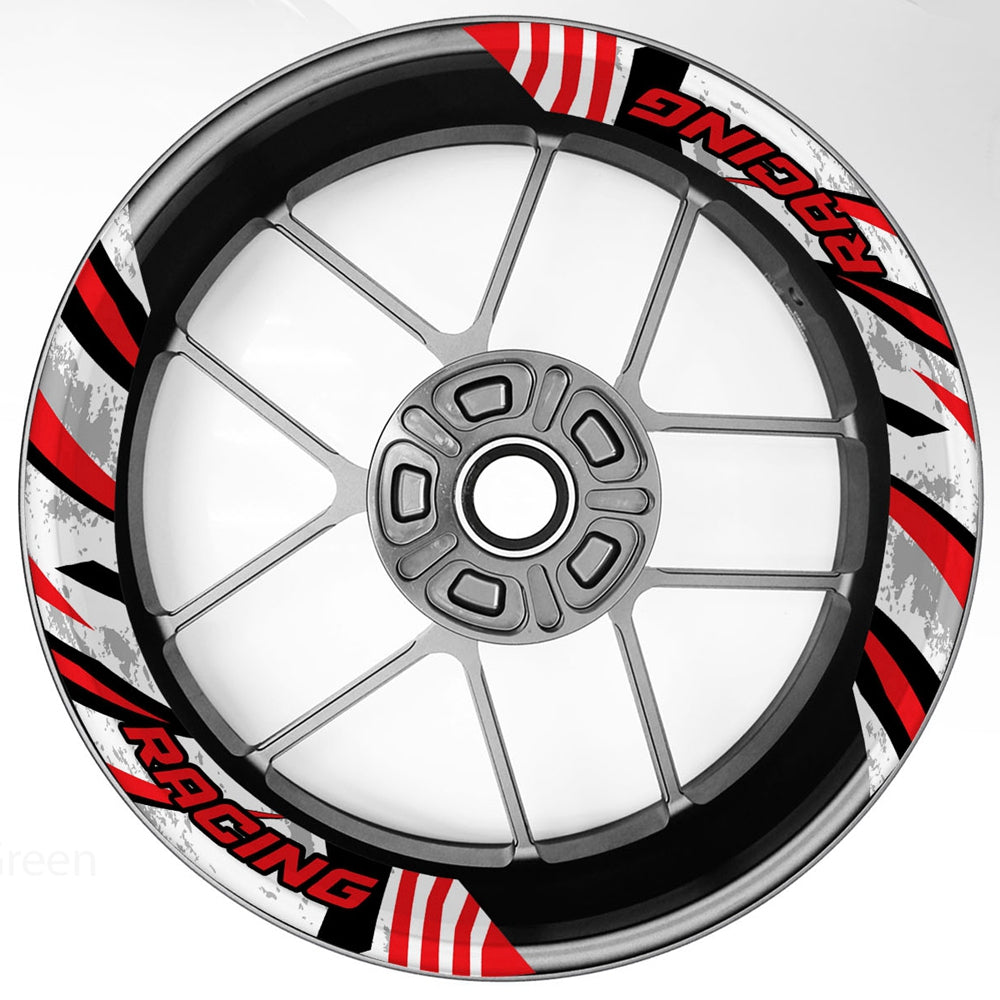 S14 17 inch Rim Front & Rear Removable 2-Piece Rim Sticker For Honda CB900F CB600F Hornet