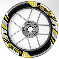 S14 17 inch Rim Front & Rear Removable 2-Piece Rim Sticker For Honda CB900F CB600F Hornet