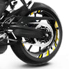 S14 17 inch Rim Front & Rear Removable 2-Piece Rim Sticker For Honda CB900F CB600F Hornet
