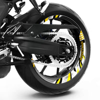 S14 17 inch Rim Front & Rear Removable 2-Piece Rim Sticker For Honda CB900F CB600F Hornet
