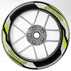 S15 17 inch Rim Front & Rear Removable 2-Piece Rim Sticker For Kawasaki ER6F ER6N Ninja 650