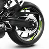 S15 17 inch Rim Front & Rear Removable 2-Piece Rim Sticker For Kawasaki ER6F ER6N Ninja 650