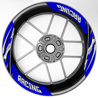 S19 17 inch Rim Front & Rear Removable 2-Piece Rim Sticker For Suzuki GSX-R 125 250 600 750