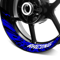 S20 17 inch Rim Front & Rear Removable 2-Piece Rim Sticker For Suzuki SV650 SV1000 GSXS750