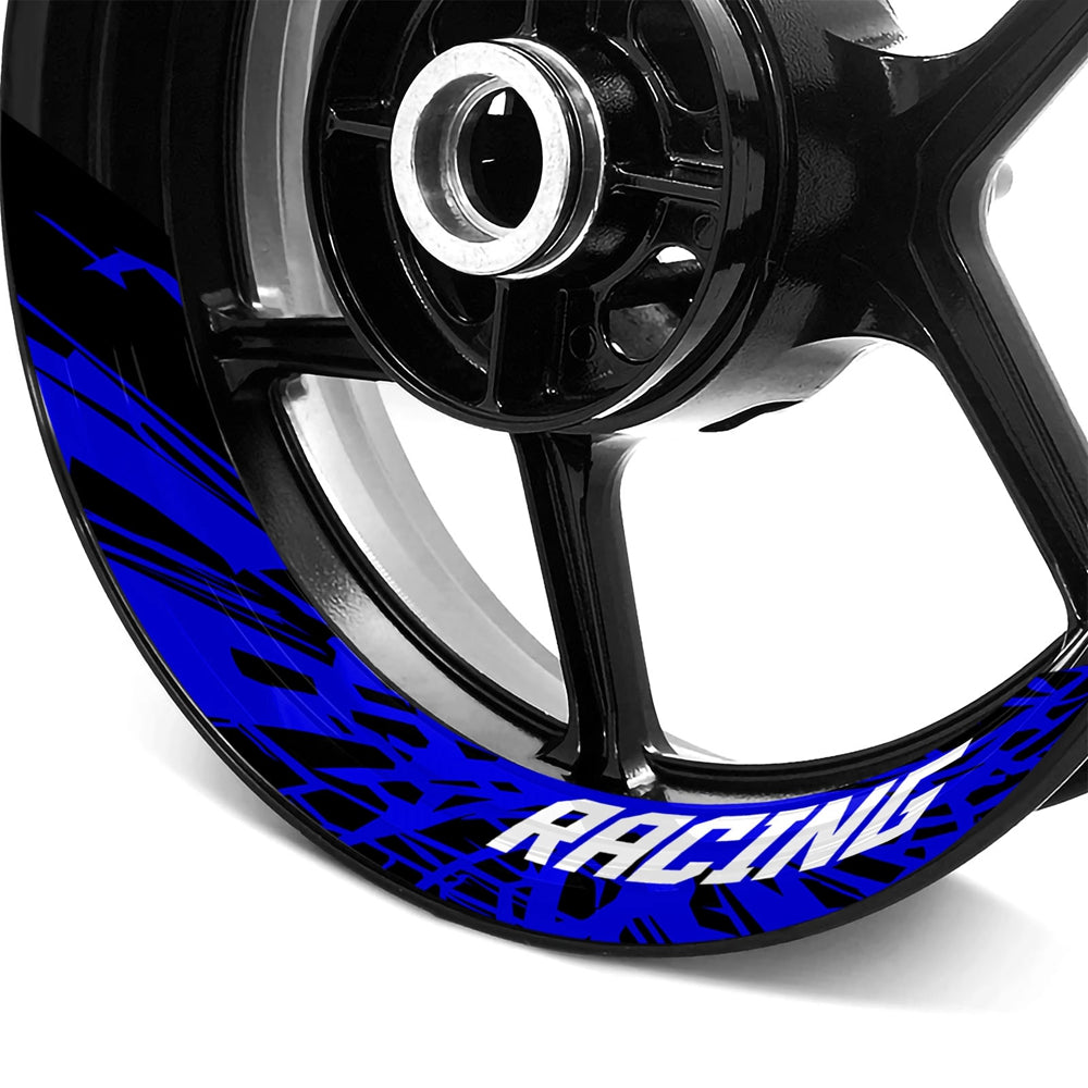 S20 17 inch Rim Front & Rear Removable 2-Piece Rim Sticker For Suzuki SV650 SV1000 GSXS750