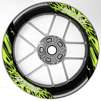 S20 17 inch Rim Front & Rear Removable 2-Piece Rim Sticker For Suzuki SV650 SV1000 GSXS750