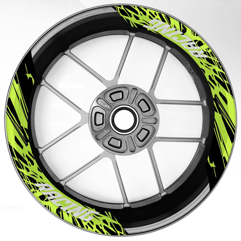 S20 17 inch Rim Front & Rear Removable 2-Piece Rim Sticker For Suzuki SV650 SV1000 GSXS750