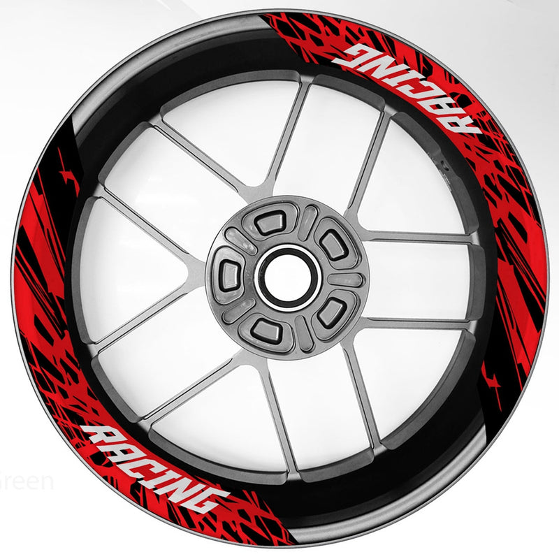 S20 17 inch Rim Front & Rear Removable 2-Piece Rim Sticker For Suzuki SV650 SV1000 GSXS750