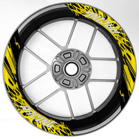 S20 17 inch Rim Front & Rear Removable 2-Piece Rim Sticker For Suzuki SV650 SV1000 GSXS750