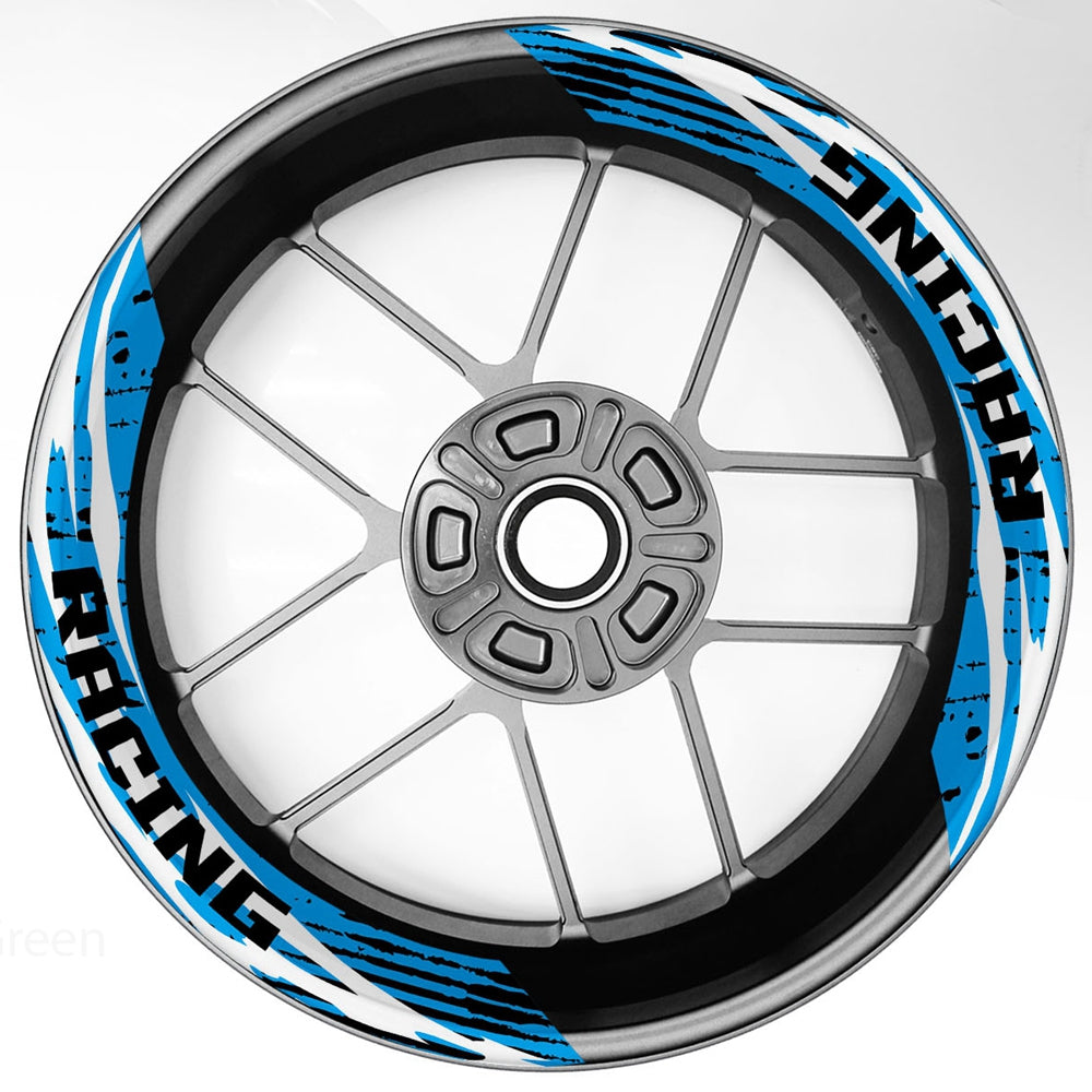 S21 17 inch Rim Front & Rear Removable 2-Piece Rim Sticker For Suzuki Gladius 650 TL1000R