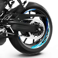 S21 17 inch Rim Front & Rear Removable 2-Piece Rim Sticker For Suzuki Gladius 650 TL1000R