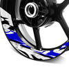 S22 17 inch Rim Front & Rear Removable 2-Piece Rim Sticker For Suzuki B-King GSX750 GSR650
